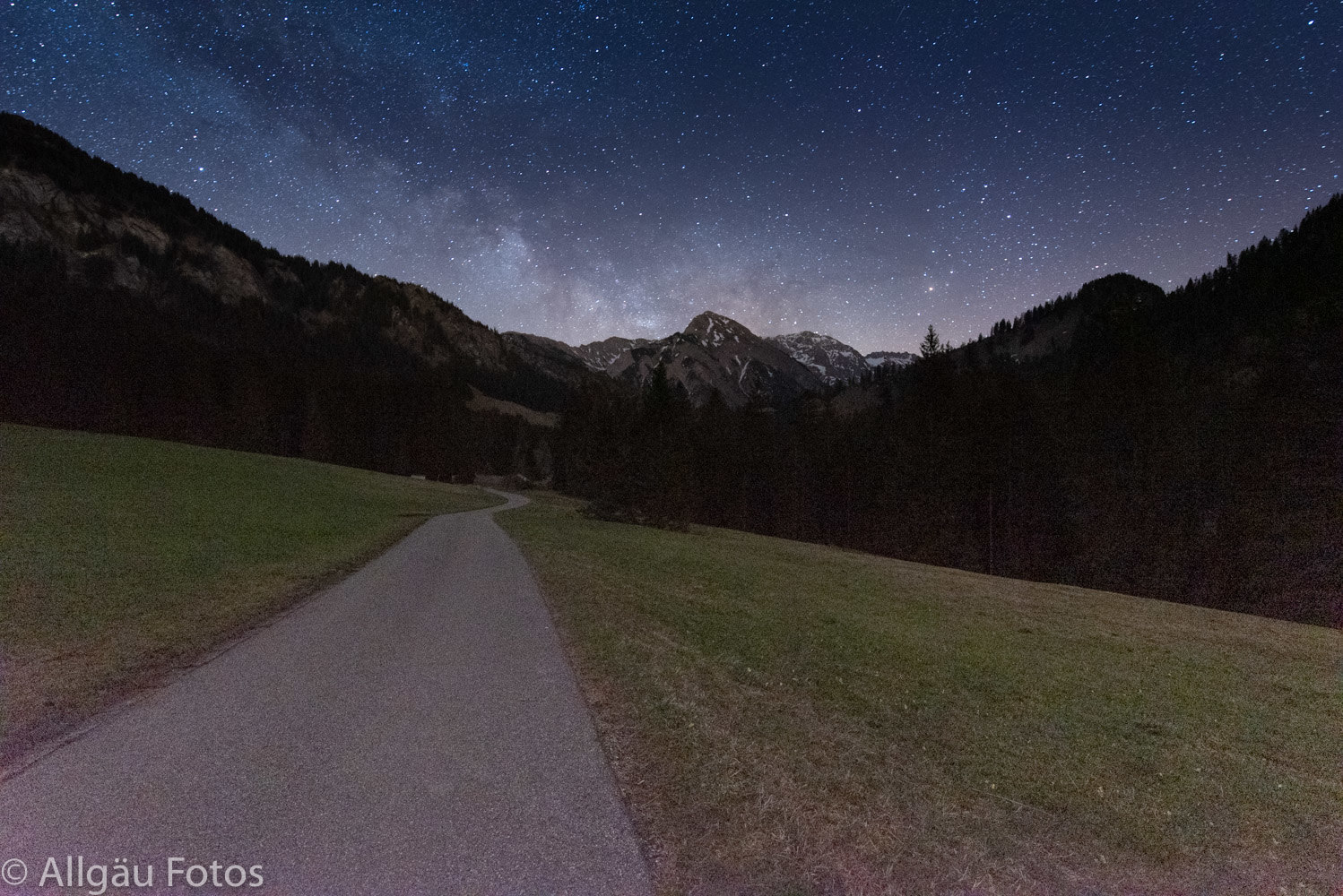 Milchstrasse Richtung Strausberg / Rotspitze